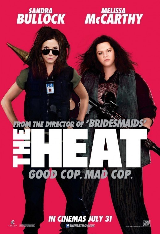 This poster got a lot of *heat* for overly-photoshopping Melissa McCarthy. Luckily, they did a better job with the movie's DVD cover.