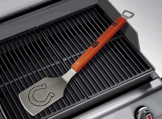 Back from my last Buzzfeed article, this Sportula is one of the best Indiana products for all of those summer cookouts. Complete with a hard maple handle and a convenient bottle opener at the other end, your Dad can show off his favorite sports team while grilling his world-famous burgers. Not much of a football fan? No worries, they've got the Pacers and collegiate Sportulas as well.