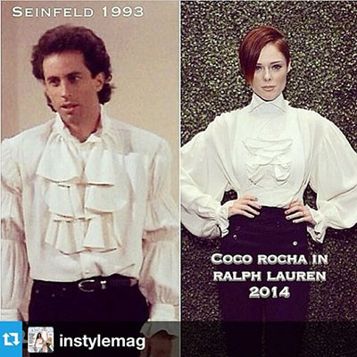 Maybe it's a puffy shirt.