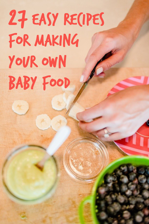 making your own baby food