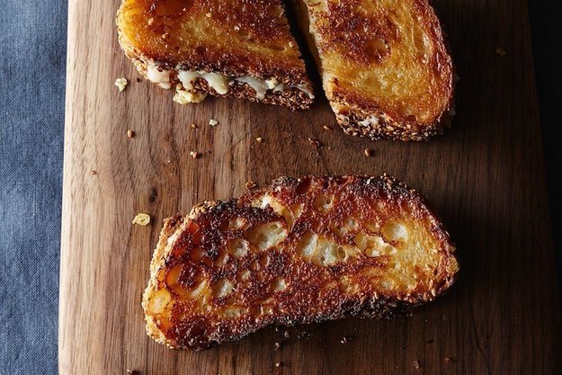 The secret behind this crisp, fast, just better grilled cheese sandwich is (shhhh) mayonnaise. Get the recipe on Food52.