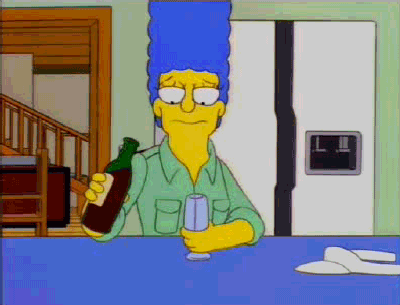 Porque vinho não tem polegares opositores pra fazer um sinal de "não vai rolar" pra você.