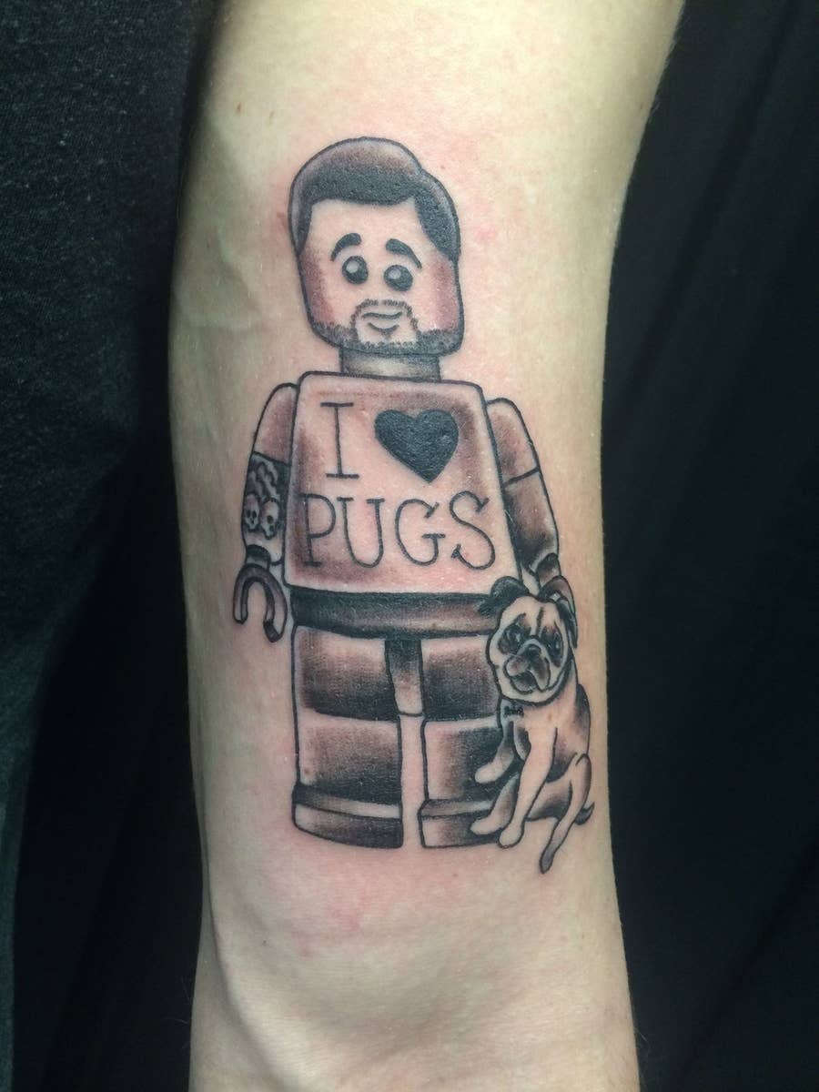 32 Lego Tattoos That Will Thrill Your Inner Child, image size:900x1200