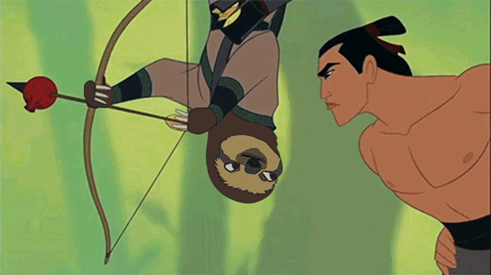 Plot: To save her father from death in the army, a young sloth secretly goes in his place and pretends to be a human.