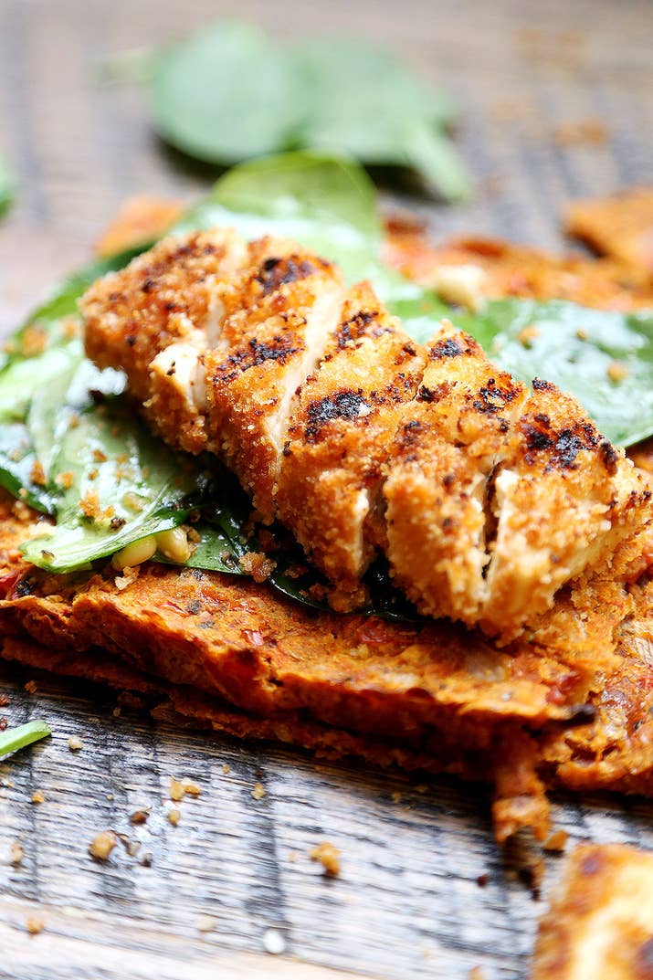 So much work, yes, but also, so much — more than 25g/serving! — protein. Recipe here.