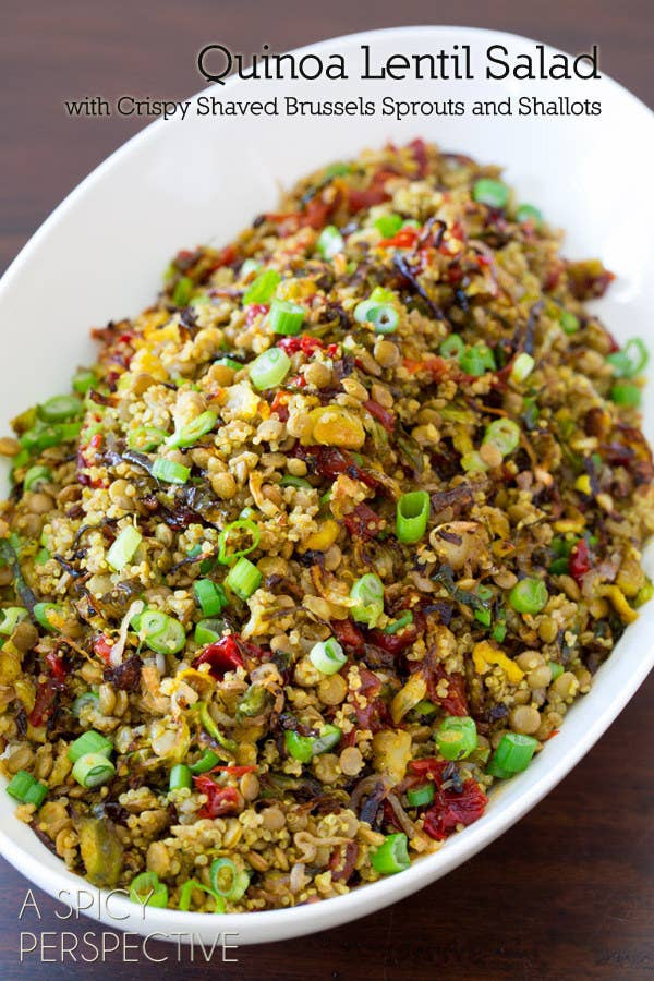 Consider this 4 servings instead of 6 and you're good to go, with 21g of protein. Recipe here.