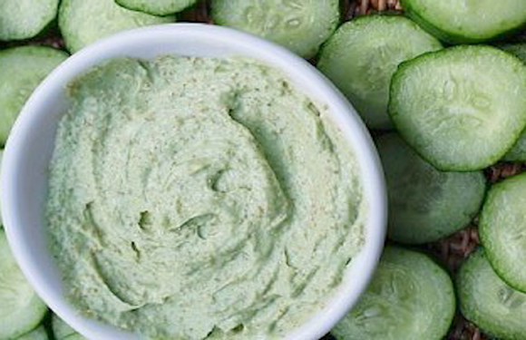 What You'll Need: 1/2 cucumber1 tablespoon yogurtPeel cucumber and puree in a blender with yogurt.Apply to face and leave on 15 minutes.Rinse off with cold water.