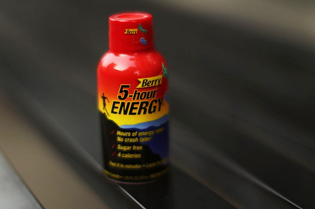 5 hour energy warning label