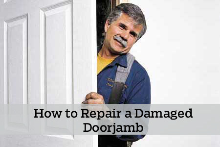 Let Tommy teach you his magical handy ways. Watch him repair a damaged doorjamb