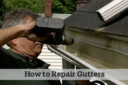 Tommy will do one better and repair your gutters
