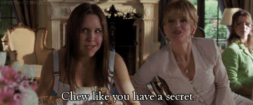 My sister and I have quoted this many many times.