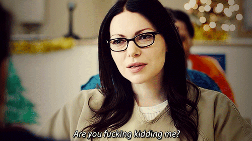 If this were a ranking of hotness, Alex Vause would definitely be ranked higher… But it's not. And Alex is a pretty shitty person. Her and Piper are actually made for each other.