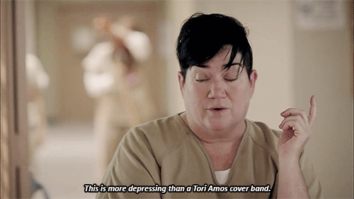 See, I was totally down with Big Boo until (a) that whole thing with Little Boo and (b) she betrayed Red because… Actually, I still don't understand why she betrayed Red. But hey, loyalty is everything in prison. So disappointed in you, Boo.