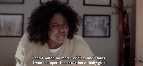 Even though Taystee lost her way this season, I will always love her. That laugh. Her hilarious dialogue. She went from being a side character last season to one of the more important characters this season. I can't wait to see her develop more.