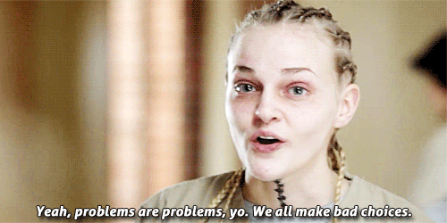 I know, I know… Tricia died last season. But she was such a sweetheart. And her cornrows were always nice-looking. Have you ever seen a white girl have decent cornrows? I still miss her.