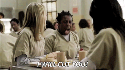 Crazy Eyes is probably the best person at Litchfield. Yeah, she's a little unhinged. But she speaks mad truth. I hated seeing Vee manipulate her the way she did. But as per usual, Crazy Eyes always comes out on top. My life is empty now that I have to wait another year for more Suzanne.