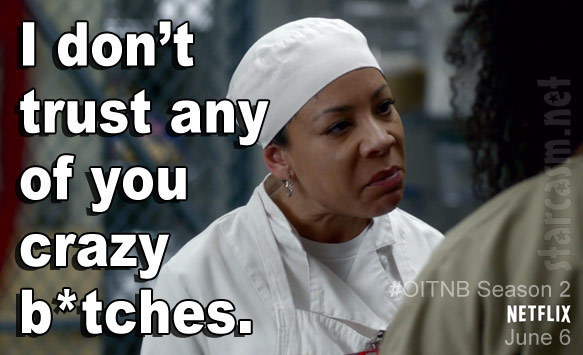 I love me some Gloria. That accent. That attitude. That sarcasm. How she rocks her chef's uniform. How she may or may not be a witch. All hail Gloria!