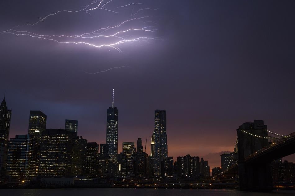 A Torrential New York Rain Storm, In 3 Acts