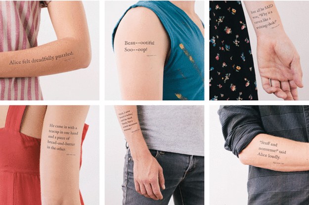 18 Ephemeral Tattoos For Booklovers | HuffPost Entertainment