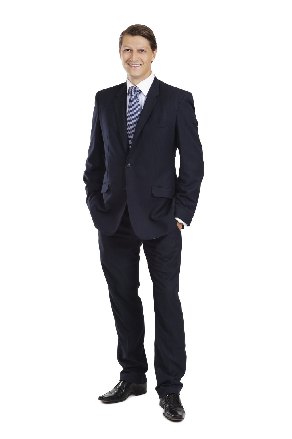 "I love my desk job! This sport coat is really going to help me knock this presentation out of the park!"