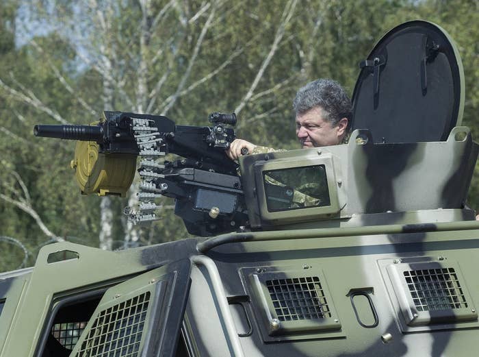 Ukrainian President Petro Poroshenko.