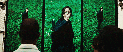 The Hunger Games is about a bunch of people who haven't eaten in a long time, competing against one another in a game of death for the grand prize: a huge feast. (Submitted by Rahshad Randolph, Facebook)