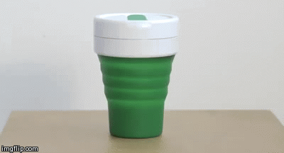 Ideal for the on-the-go coffee drinker, Smash Cup is also good for the environment as it eliminates waste created by disposable coffee cups.