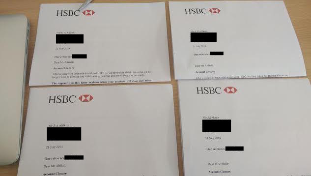 HSBC To Close Bank Accounts Of Pro Palestinian Man And His Family