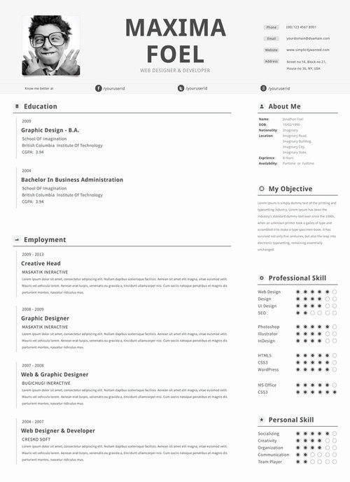 Resume Examples Buzzfeed View this image 