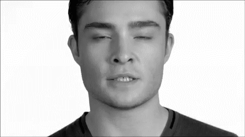 It's as if he's talking only to you. *Swoon*