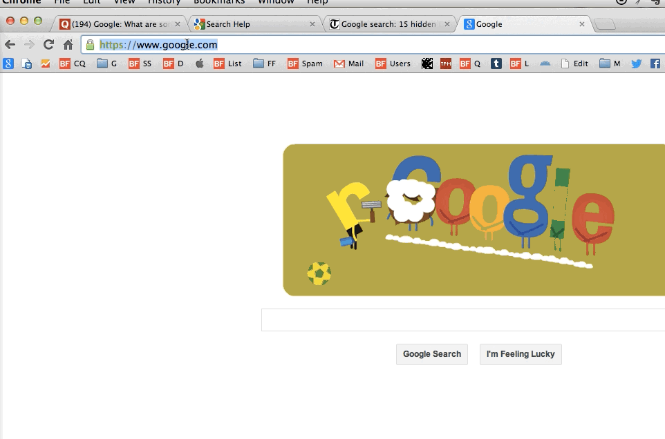 Just type "Google in 1998" in the search bar and you can search Google as if you were back in the glorious '90s.