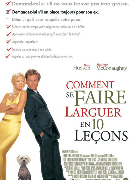 « Comment se faire larguer en 10 leçons »