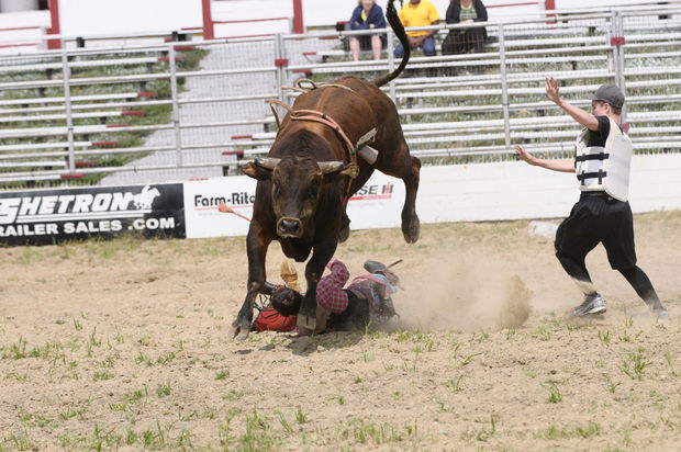 Some classic rodeo favorites take place here, like: bull riding, tie-down roping, steer wrestling, and bareback riding.