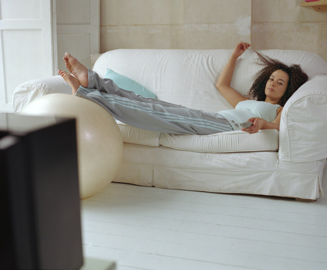 There's no Friday night like one spent at home on the sofa.