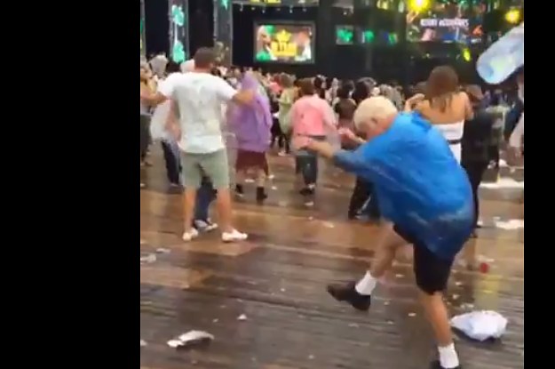 This Old Man's Attempt At The Running Man Will Make You 