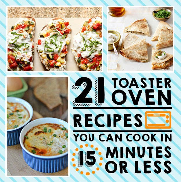 Toaster Oven Recipes for Two - 10 Easy Toaster Oven Meals