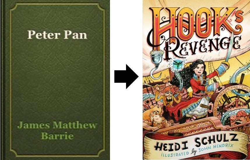 Watch out Barrie, Schulz has twisted your characters into something new and magical. In HOOK'S REVENGE, Captain Hook's daughter goes to seek revenge for her father's death. This feisty ex-ballerina will have you wondering if Peter Pan was ever really the nice-guy.