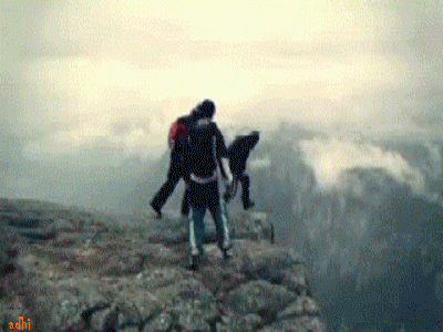 Once a little person is depending on you to take care of them, you'll probably lose the nerve to jump off a cliff (or run with the bulls in Pamplona). So if you want to do something extreme, do it now.