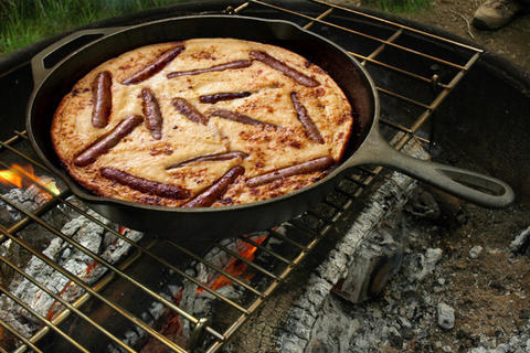 Campfire Breakfast Toad In The Hole