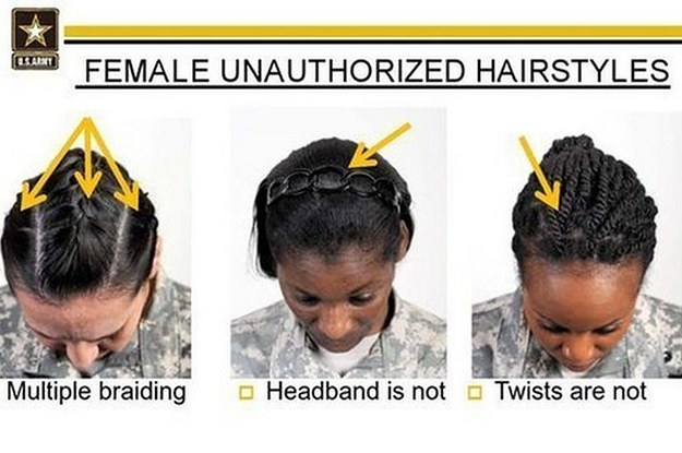 . Military Revises Grooming Policies To Allow Hairstyles Worn By Black  Women