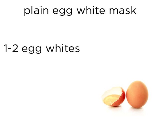 Plain Egg White Mask