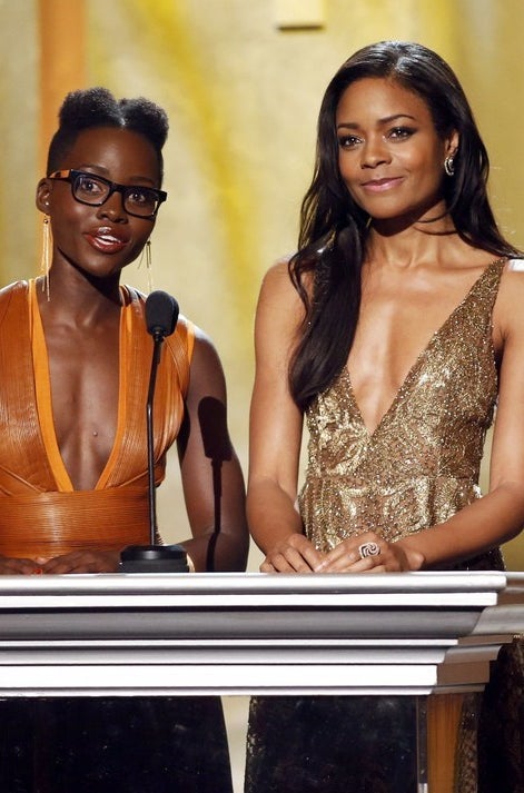 Lupita Nyong'o and Naomi Harris