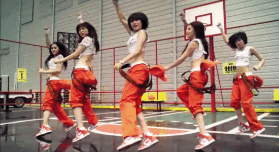 Oh, you know, just another enormous dance craze of ladies shakin' their booties, but "Mister," by KARA manages to make it totally cute. Sorry, Anacondas.