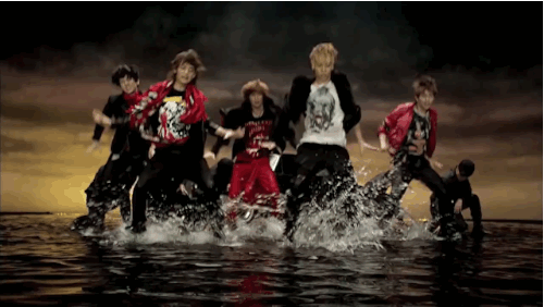 Many idol bands like EXO, INFINITE, 2PM, and TVXQ! are known for being flawless dancers, but SHINee reigns supreme in featuring technically difficult and highly recognizable dance moves. See also: "Lucifer" and "Sherlock."