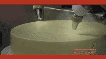 Machines making cakes : r/mechanical_gifs