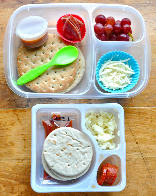 Make your own healthier Lunchables.