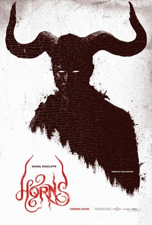 Ig Perrish (played by Daniel Radcliffe) is suspect number one for the violent rape and murder of his girlfriend, Merrin (played by Juno Temple). After one drunken night out, Ig wakes up with two horns growing out of his forehead. He soon finds out that these horns have dark powers that make people confess their sins and give over to their most selfish and hidden impulses. He uses this power to find out what happened the night his girlfriend was killed and to find out who was the one who murdered her. Prepare for your darkest secrets to be revealed when Horns is released to theaters October 31.