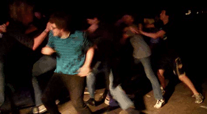 Black Sabbath, Black Keys, Bon Iver, Mumford and Sons: for the Mosher it makes no difference, any kind of music is good enough for slamdancing.