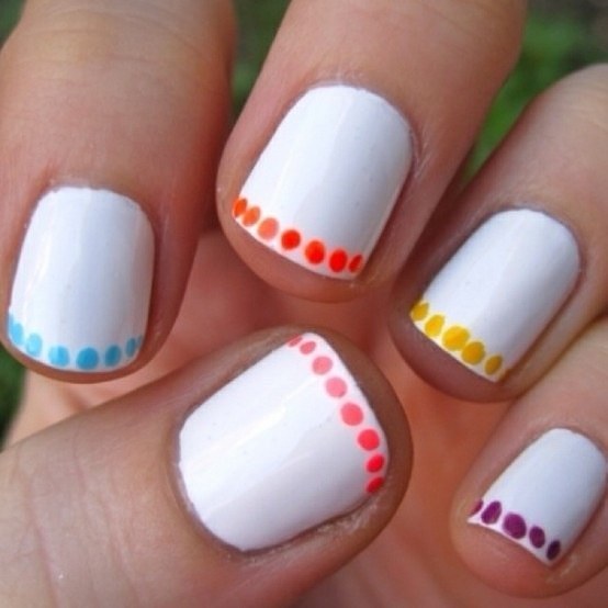 Rookie » DIY Watermelon Manicure