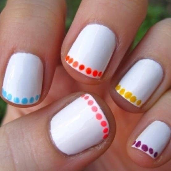 cute easy toenail polish designs